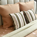 Square Cushion Cover Coffee | ChenOne Home Textile