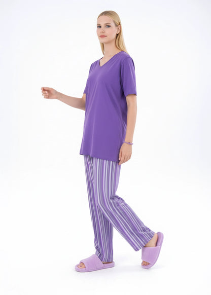 NIGHT SUIT MAGENTA LDS-A1776