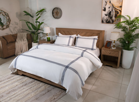 7 PCS DUVET COVER SET ACROSS(WP)