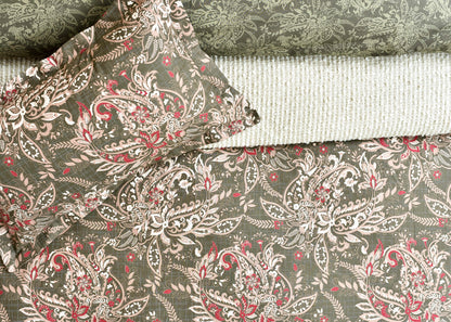 FILLED DEC PILLOW OLIVE-26-SL