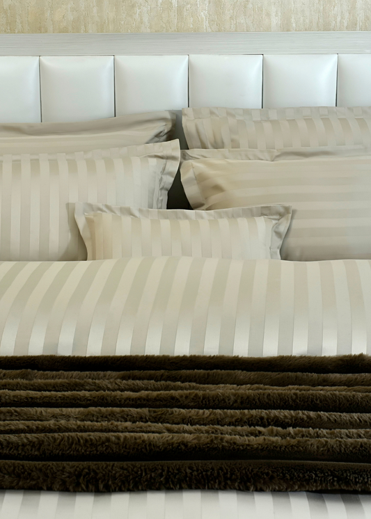 7 PCS DUVET COVER SET BIEGE DREAMY-25WP