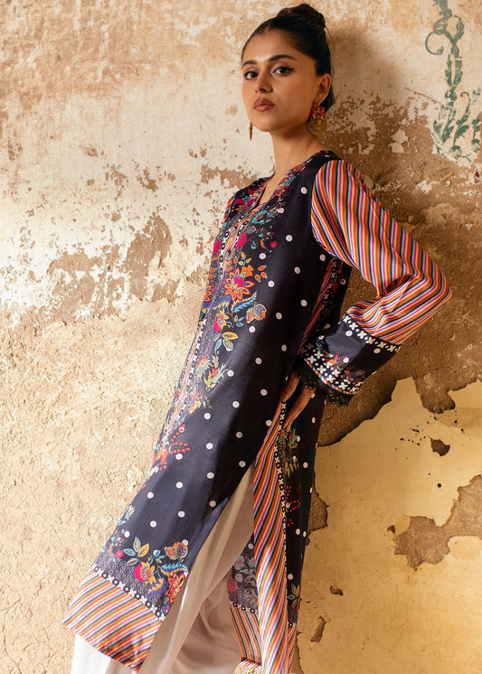 Picture of LDS-6632 SHIRT CASUAL BLACK - Chenone Official - Online Shopping