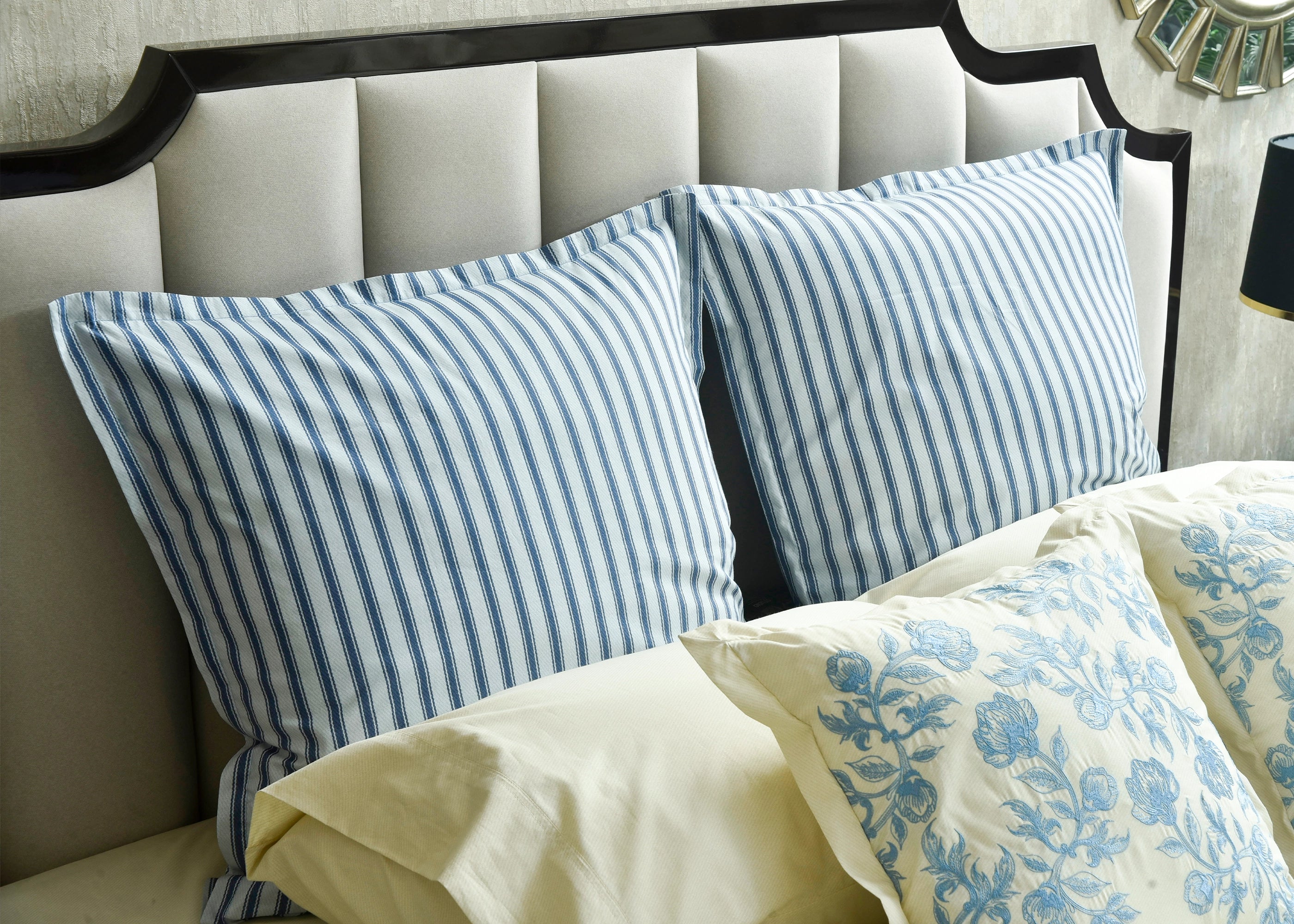 Eurosham Cover Quilted Frost | ChenOne Home Textile