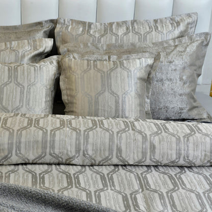 8 PCS DUVET COVER SET CHARCOAL-25