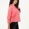 Picture of LDS-6795 SHIRT CASUAL PINK - Chenone Official - Online Shopping