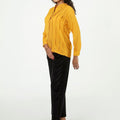 Picture of LDS-6857 SHIRT CASUAL MUSTARD - Chenone Official - Online Shopping