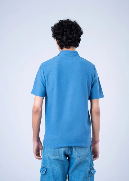 POLO SHIRT BLUE - GTS-B4279