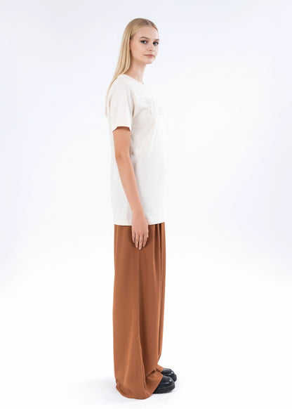 KNITTED TOP STONE LDS-A1793