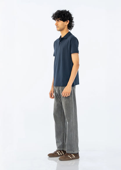 POLO SHIRT D/GREY - GTS-B4392