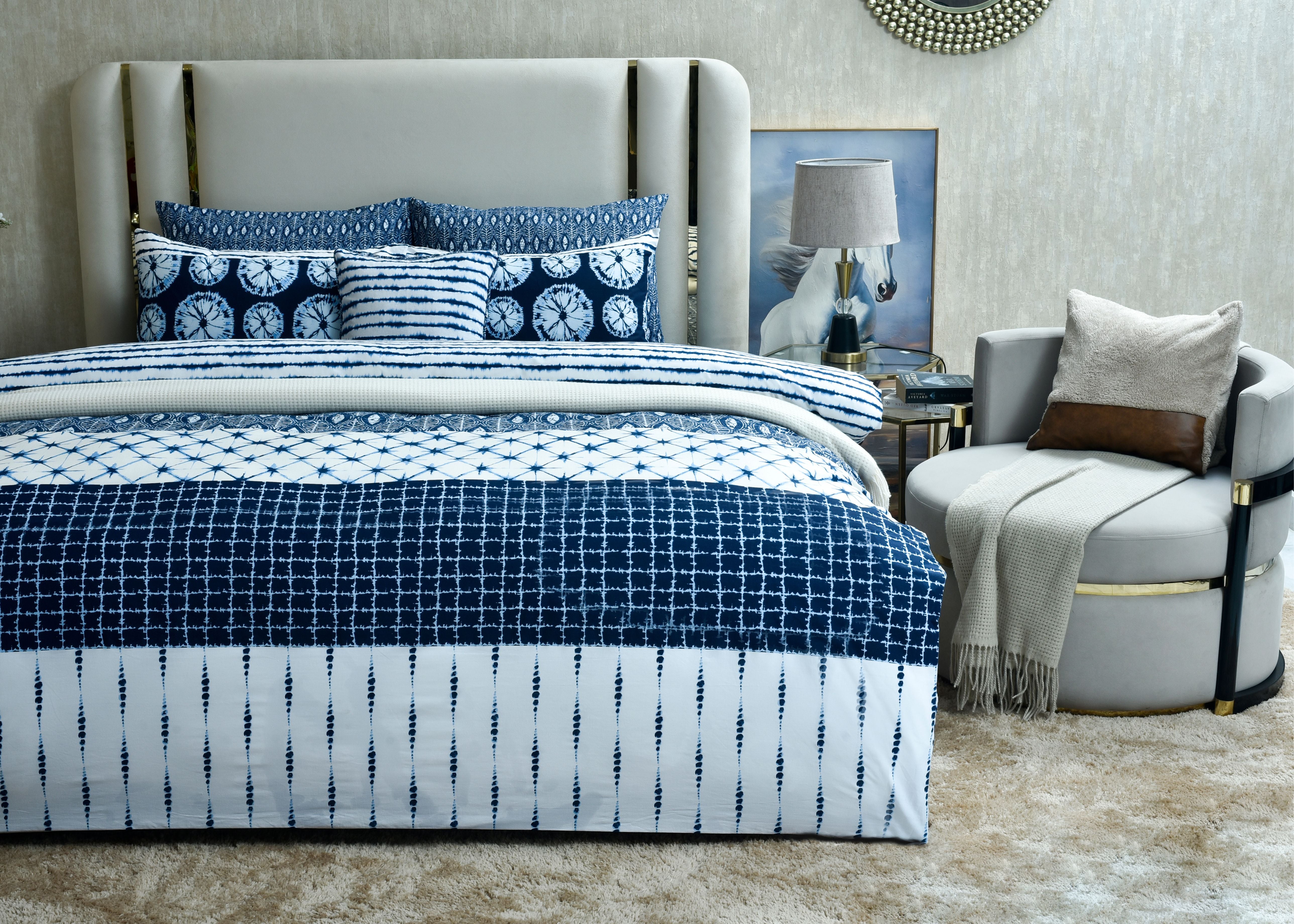 Quilt Cover Blue Charm | ChenOne Home Textile