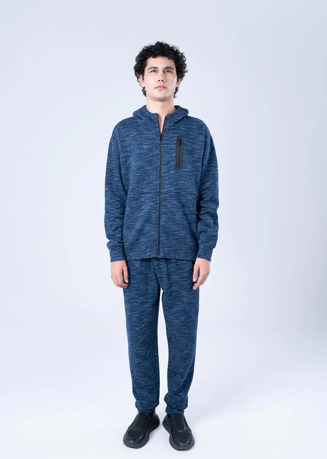 PULL OVER HOODIE BLUE - GTS-B4280