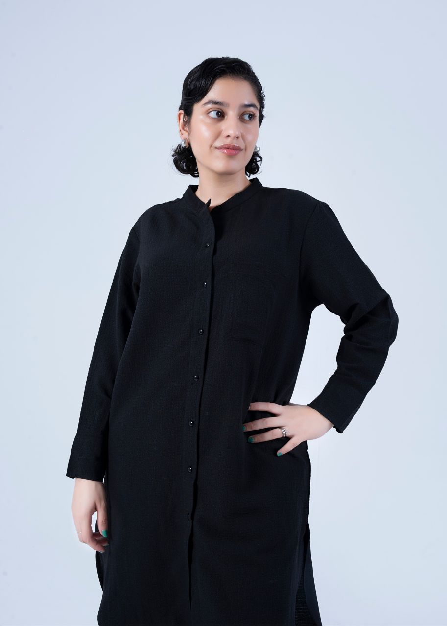 LDS-7124 CO-ORD SETS BLACK