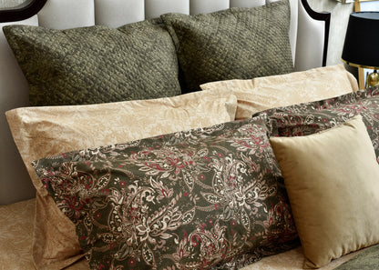 SEPARATE PILLOW COVER OLIVE-26-SL