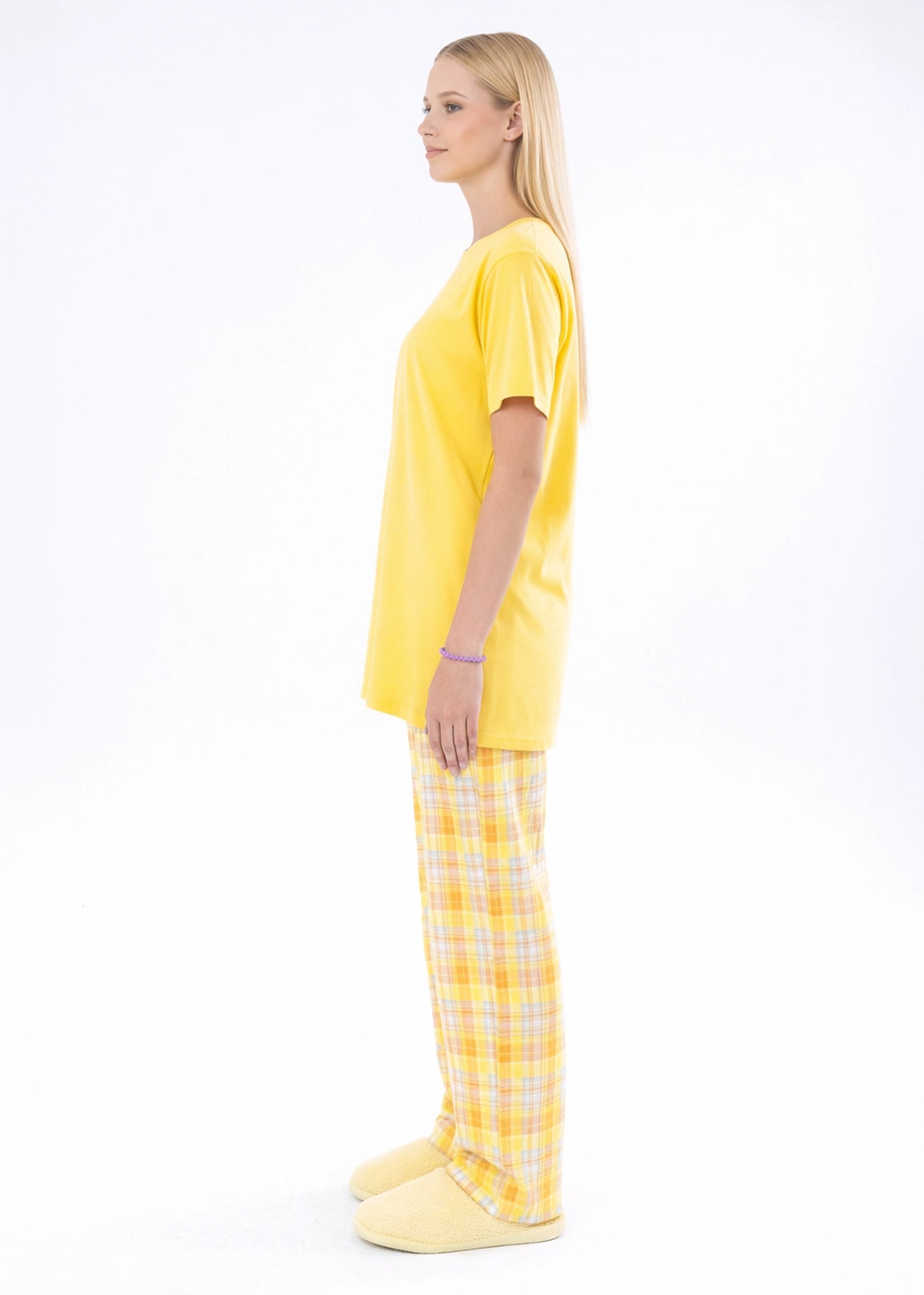NIGHT SUIT YELLOW LDS-A1775