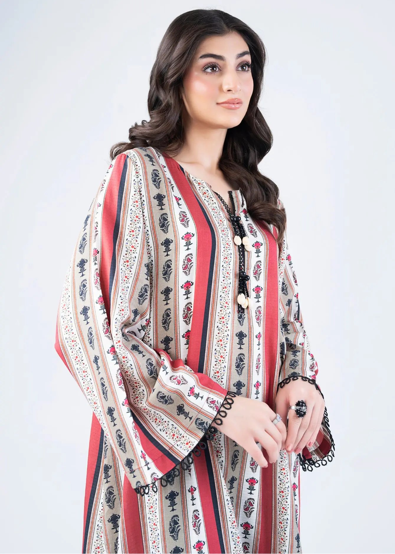 KAFTAN SHIRT MULTI PRINTED - LDS-7113