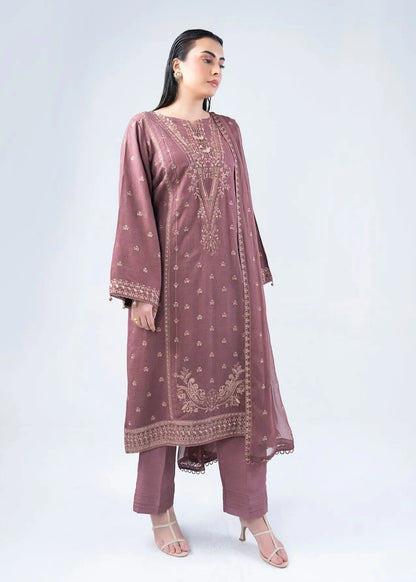 3 PCS SUIT BROWN - LDS-6894