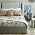Bed Sheet Main Version Crimson | ChenOne Home Textile