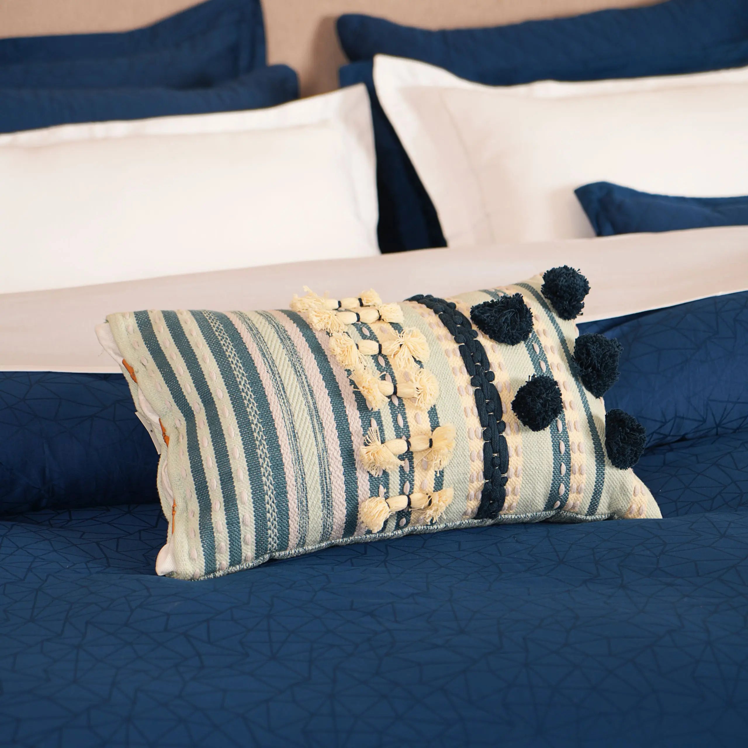 7 Pcs Duvet Cover Set Lapis | ChenOne Home Textile