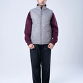 BUBBLE/QUILTED JACKET GREY - GTS-6385