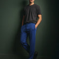 PULL ON TROUSER KNITTED NAVY - GTS-B6473