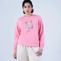 SWEAT SHIRT KNITTED PINK - LDS-A1783