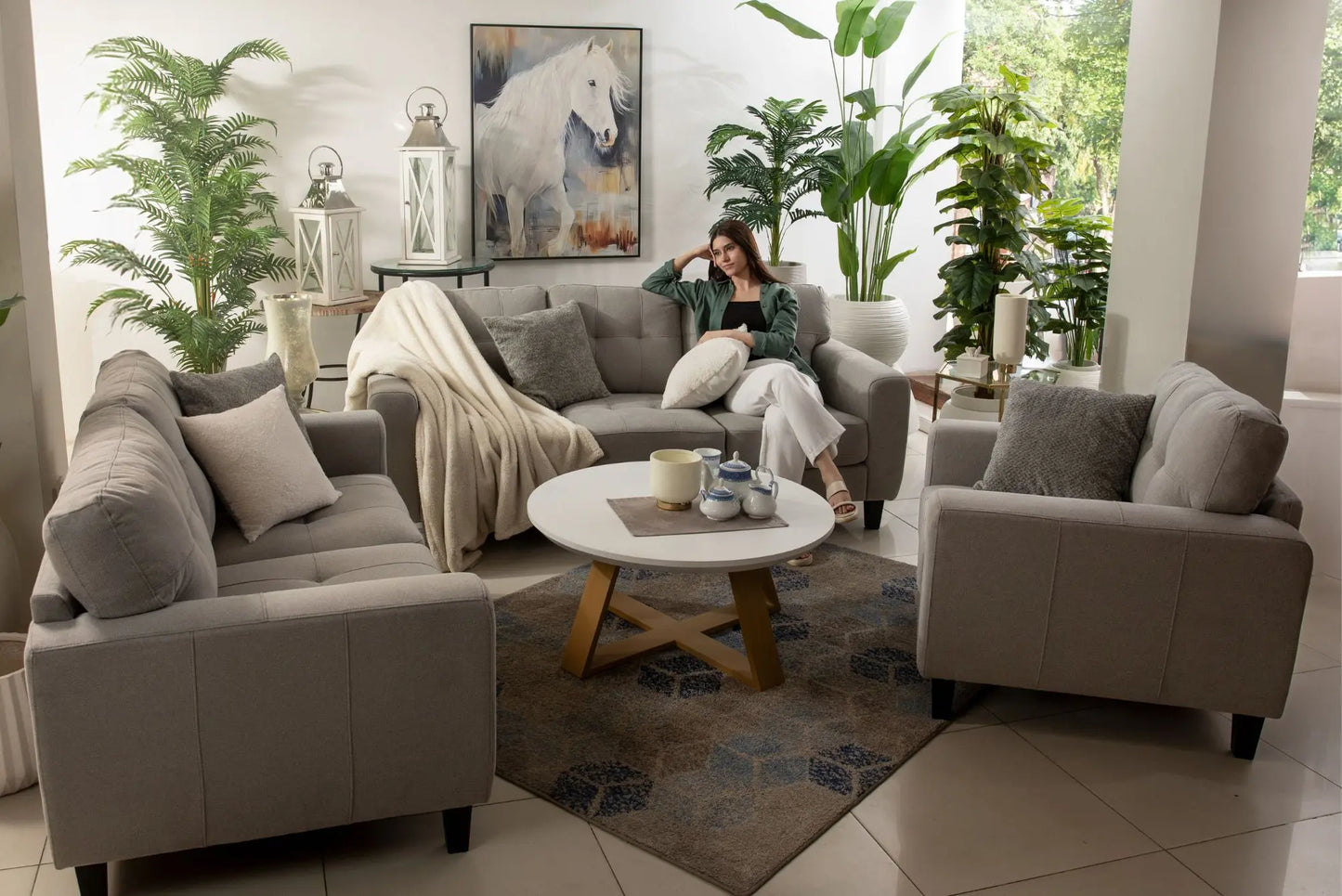 SOFA SET 3+2+1 - IH3053