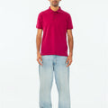 POLO SHIRT COTTON PIQUE MAGENTA - GTS-B4335