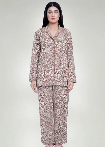 NIGHT SUIT SKIN/BROWN - LDS-6768