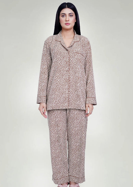 NIGHT SUIT SKIN/BROWN - LDS-6768