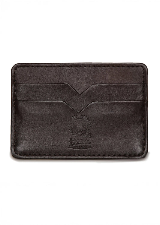HEELI CARD HOLDER BROWN