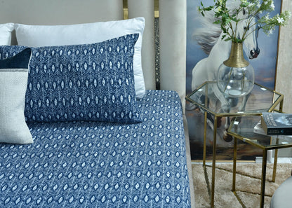 BED SHEET-SHEET VERSION BLUE CHARM-26R