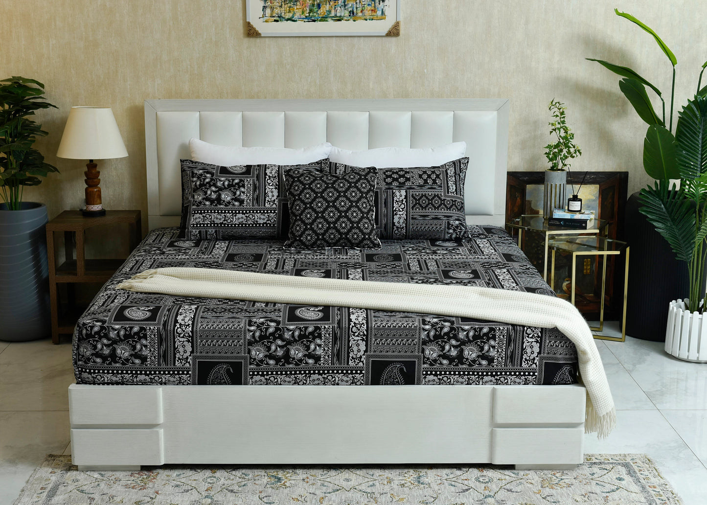 BED SHEET MAIN VERSION BLOCK PRINT-26-SL