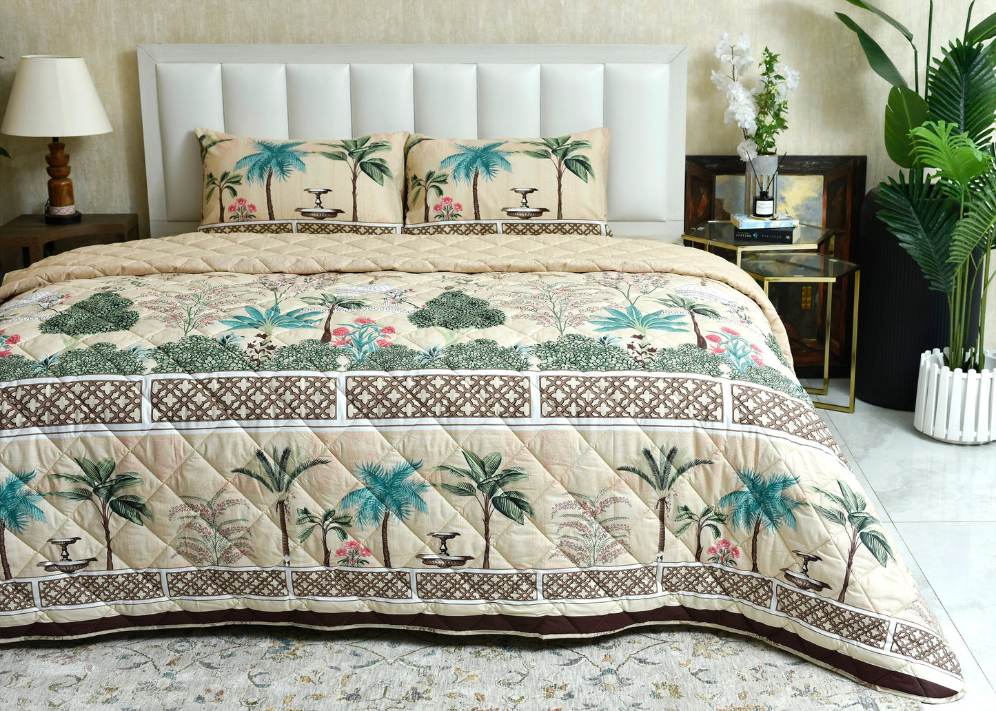 3 PCS BED SPREAD DOUBLE SHALIMAR-26-SL