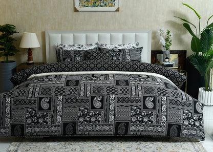 QUILT COVER BLOCK PRINT-26-SL