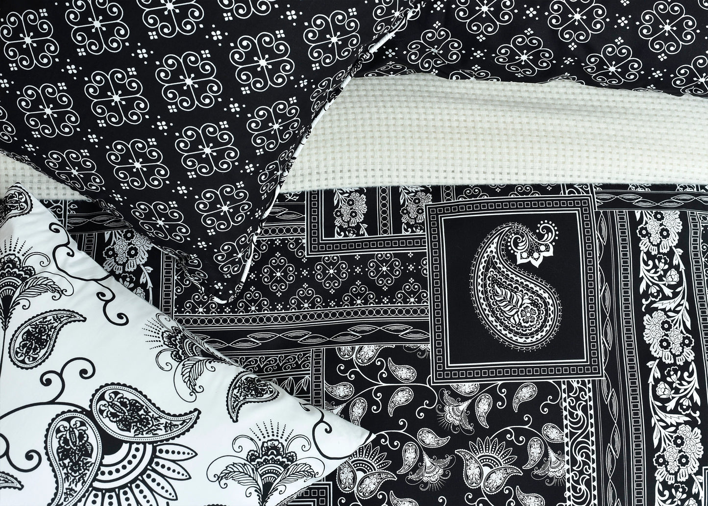 6 PCS COMFORTER BLOCK PRINT-26-SL