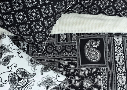 6 PCS COMFORTER BLOCK PRINT-26-SL