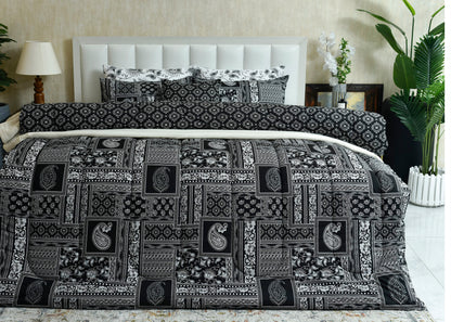6 PCS COMFORTER BLOCK PRINT-26-SL