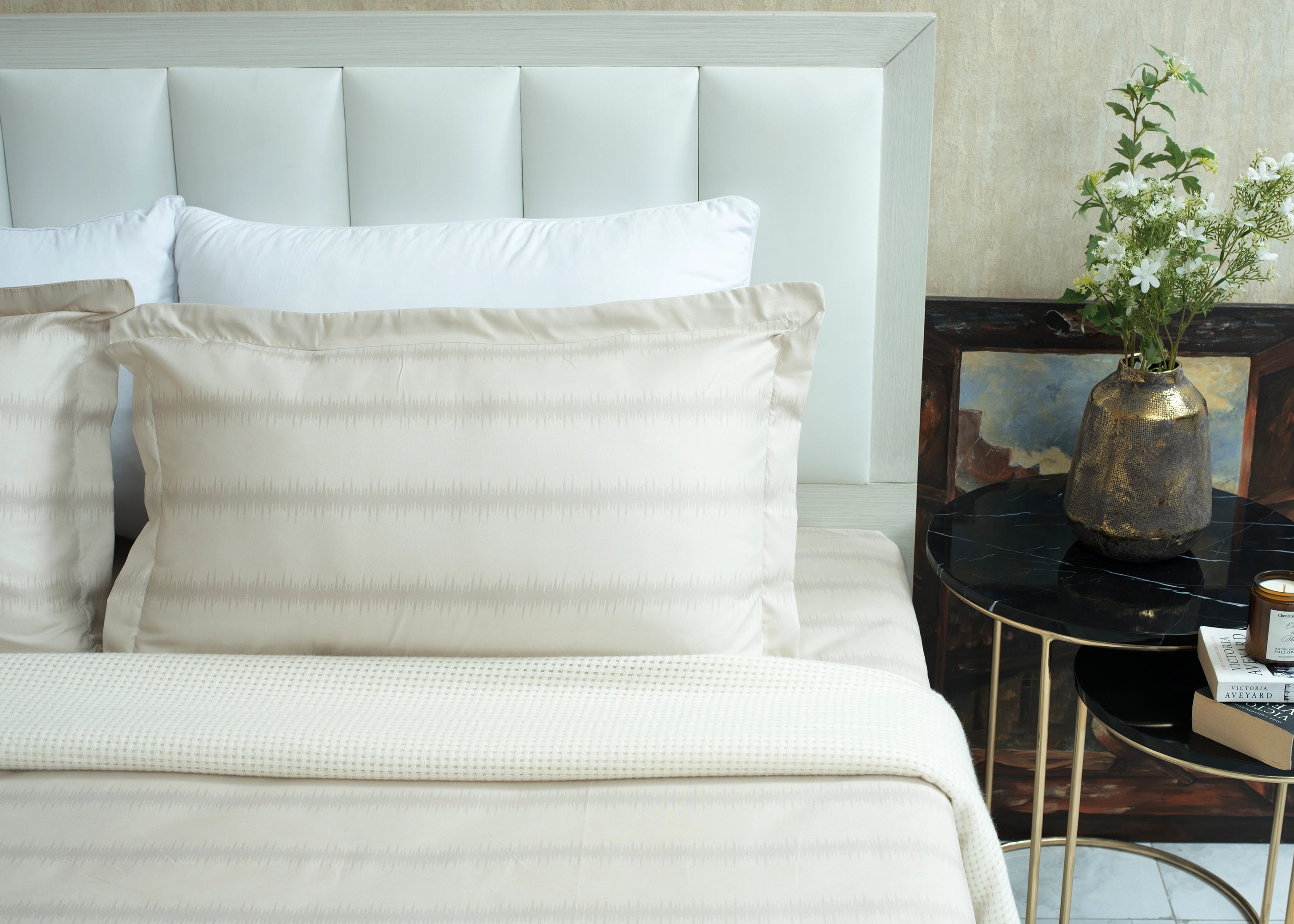 Bed Sheet Single Sheet Version Blue Garden | ChenOne