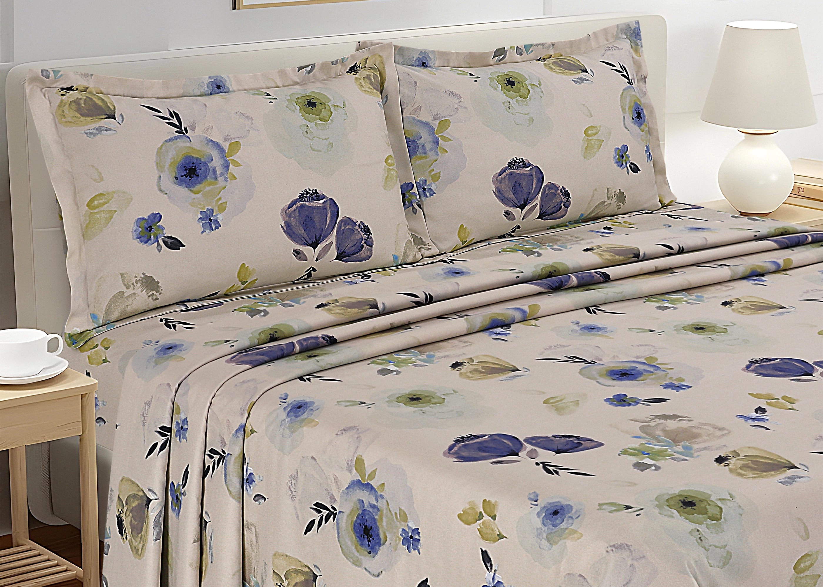 Pillow Covers Blue Garden | ChenOne Home Textile