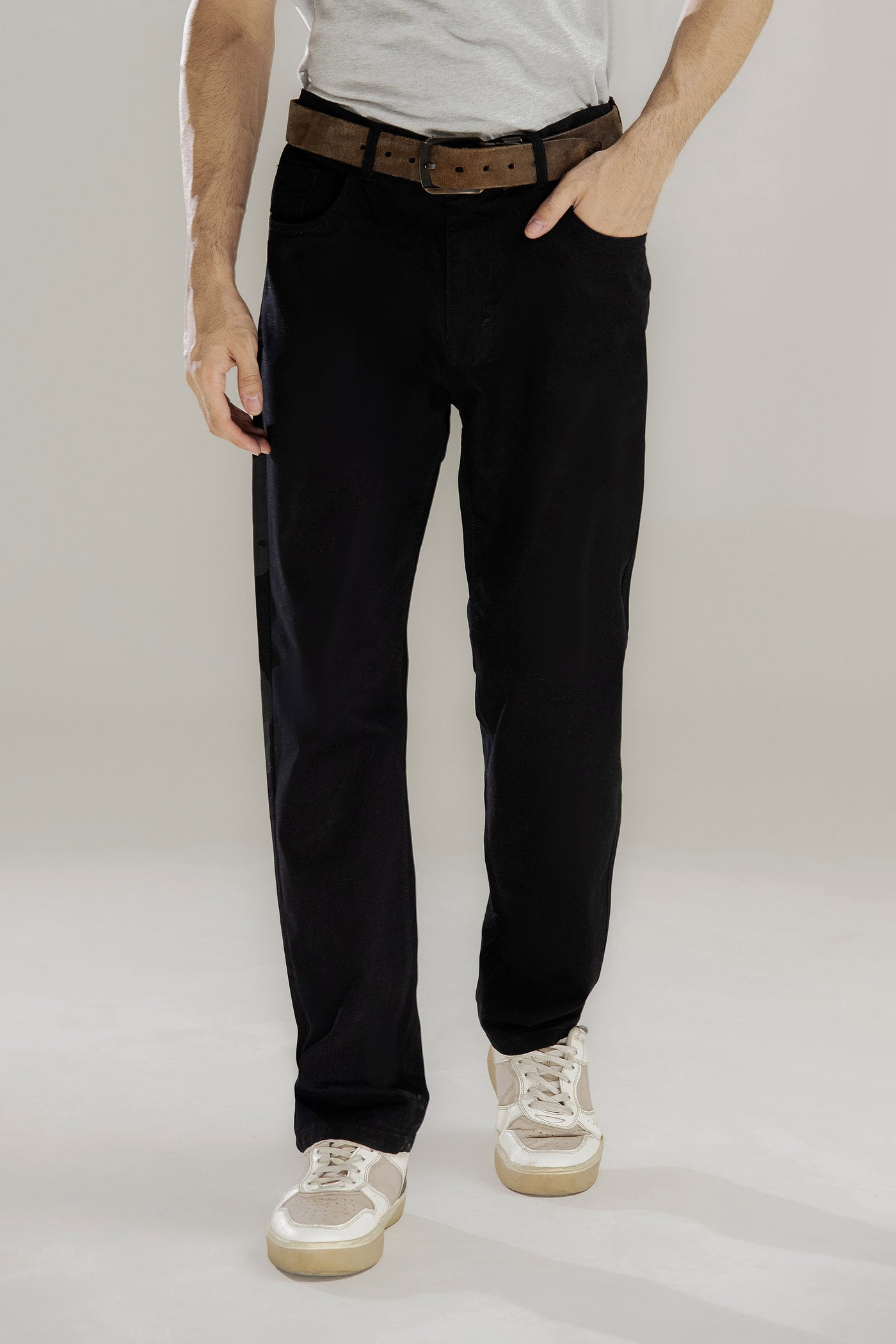 Picture of GTS-6404 TROUSER CASUAL BLACK - Chenone Official - Online Shopping