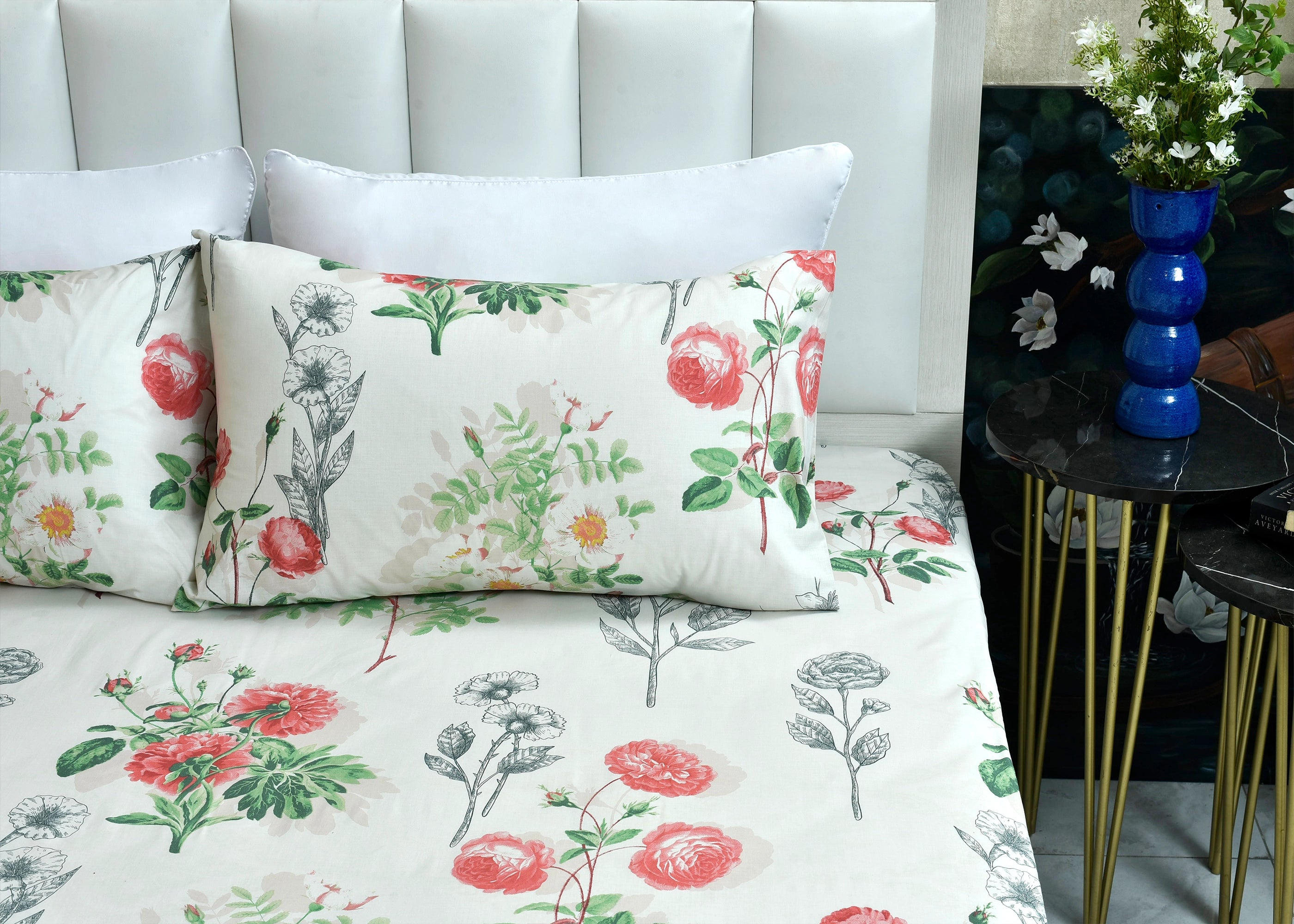 Bed Sheet Main Version Roses | ChenOne Home Textile