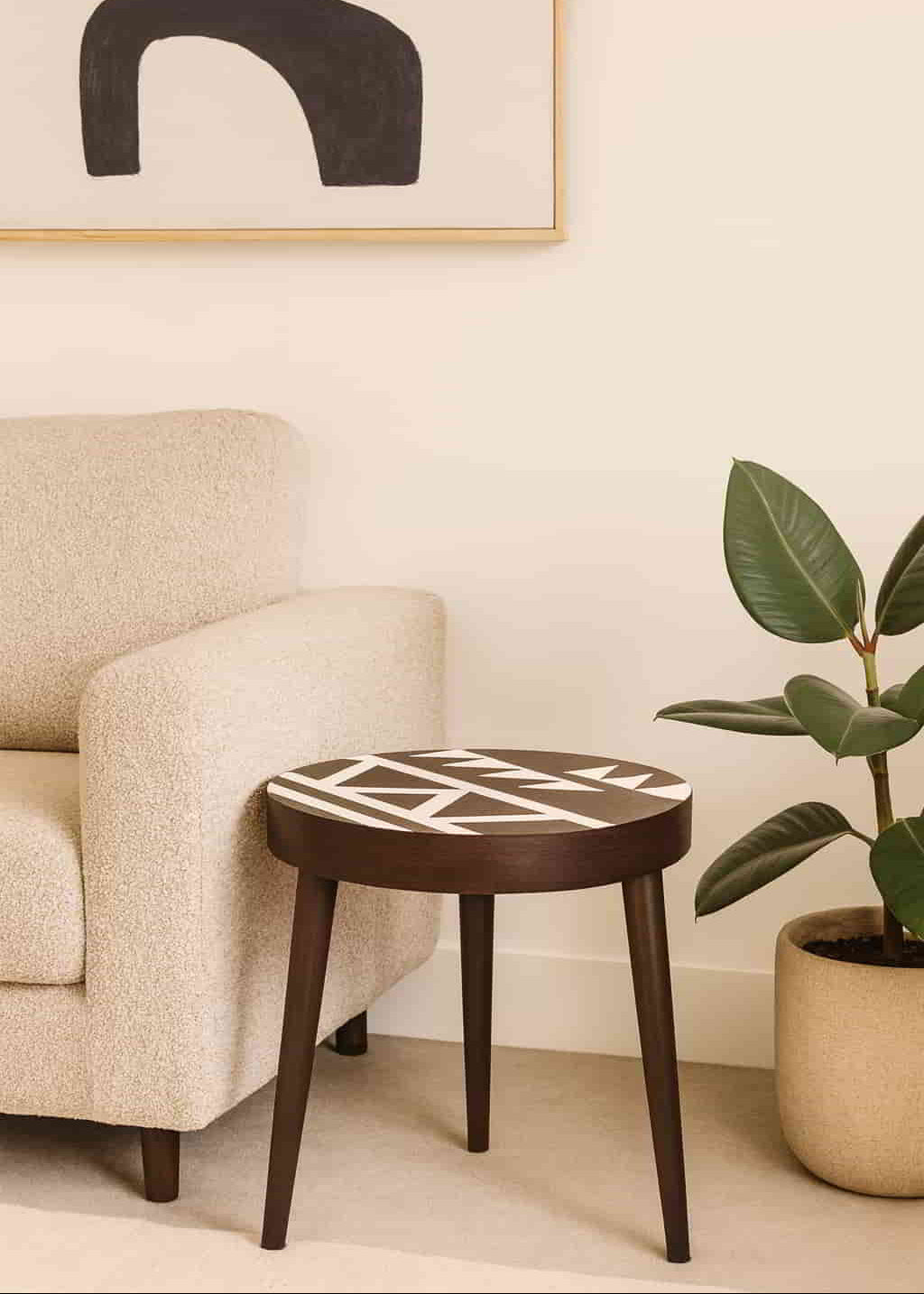 Picture of AZTEC CORNER TABLE - Chenone Official - Online Shopping