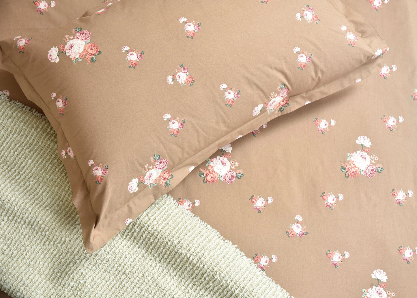BED SHEET SET COFFEE-26-SL