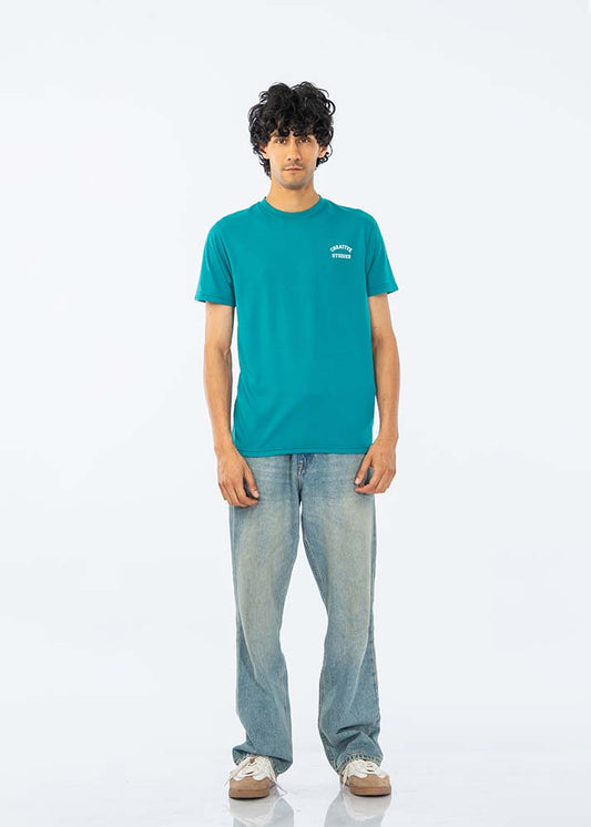 T-SHIRT TURQUOISE - GTS-B4345