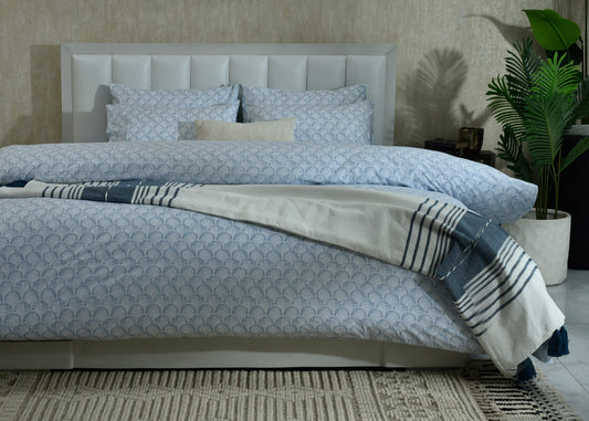 6 PCS DUVET COVER SET ART DECO (WP)