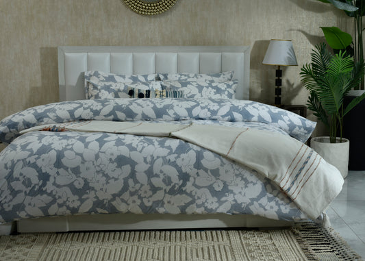 6 PCS DUVET COVER SET NATURE (WP)