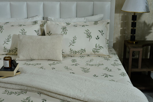 BED SHEET SHEET VERSION LEAVES-25N