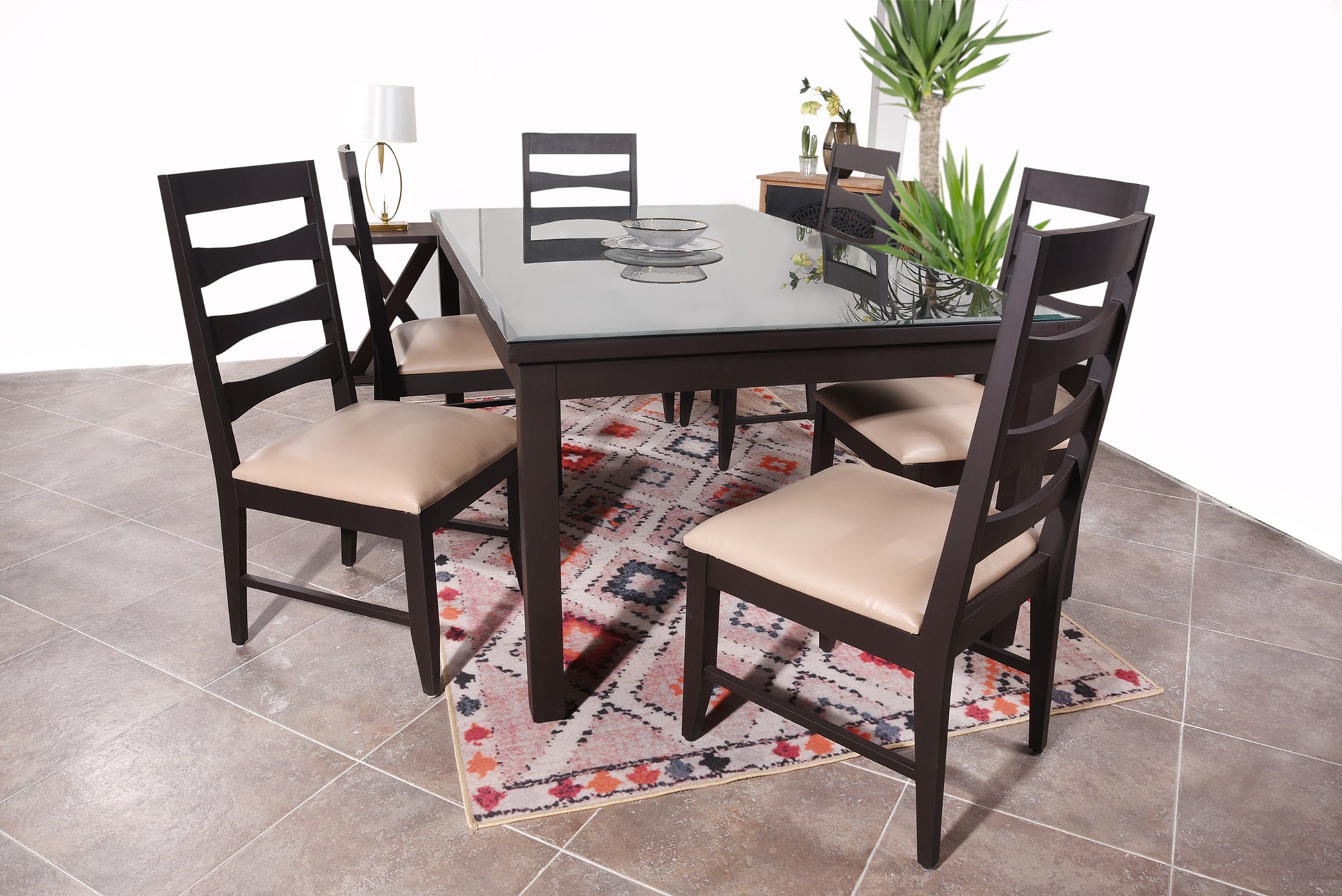 Picture of GRANDE 6 CHAIR DINNING TABLE SET - Chenone Official - Online Shopping