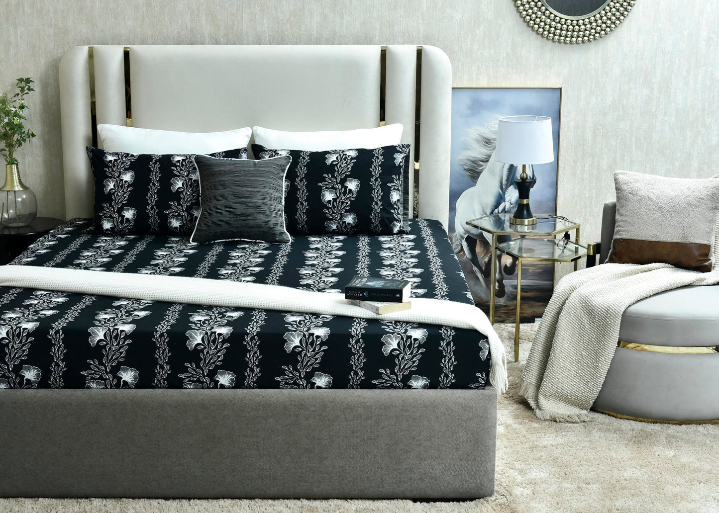 BED SHEET MAIN VERSION BLACK BEAUTY-26R