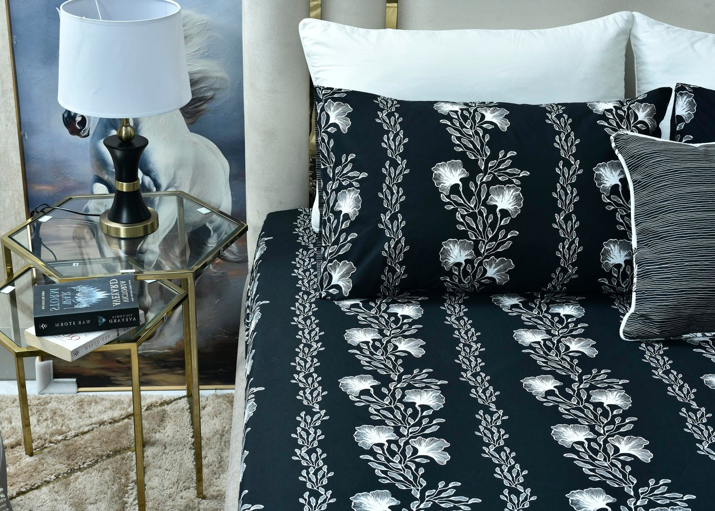 BED SHEET MAIN VERSION BLACK BEAUTY-26R